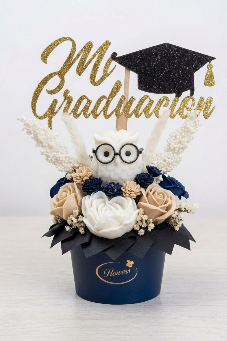 Bouquet Graduación Búho