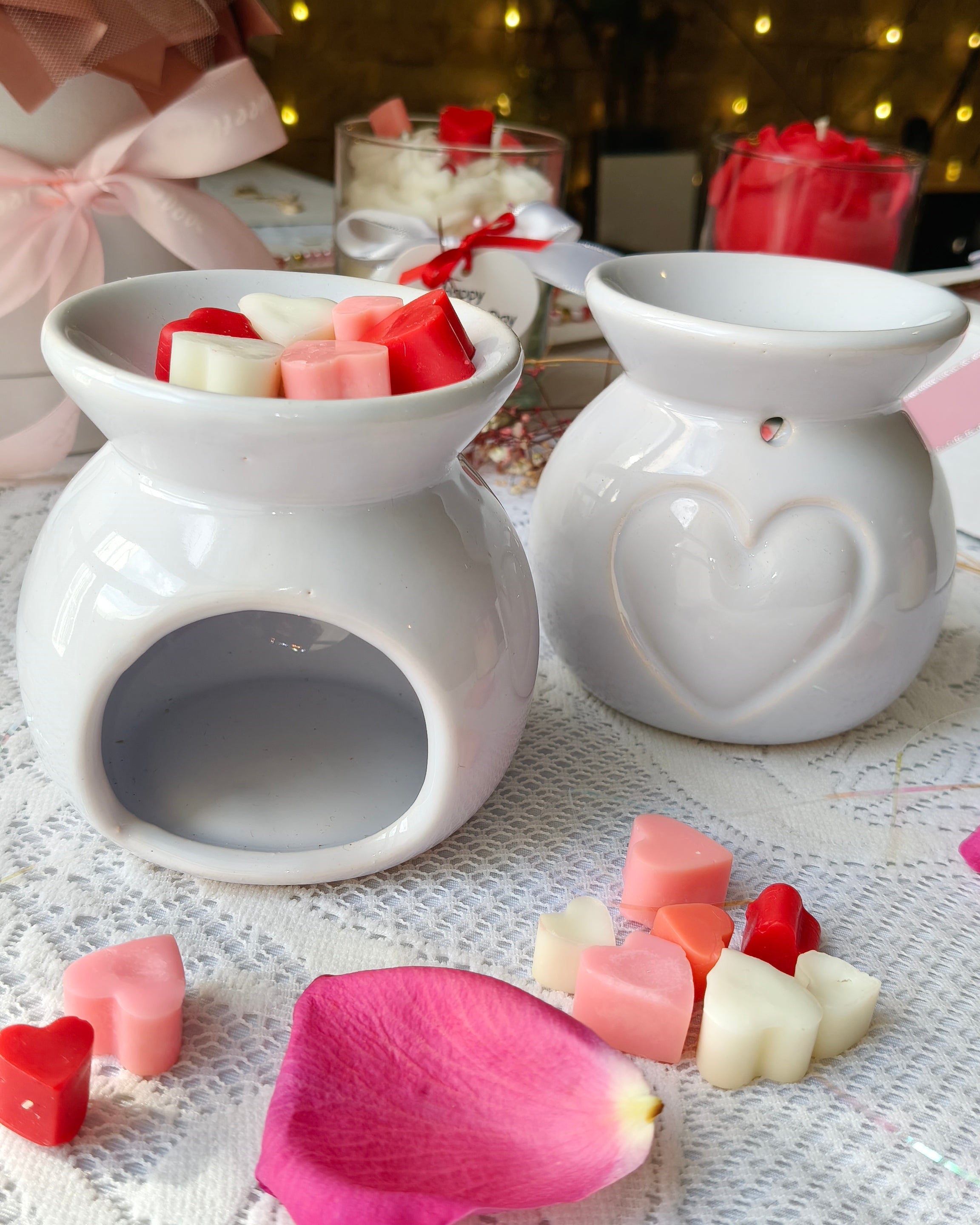 Difusor corazón + Wax melts