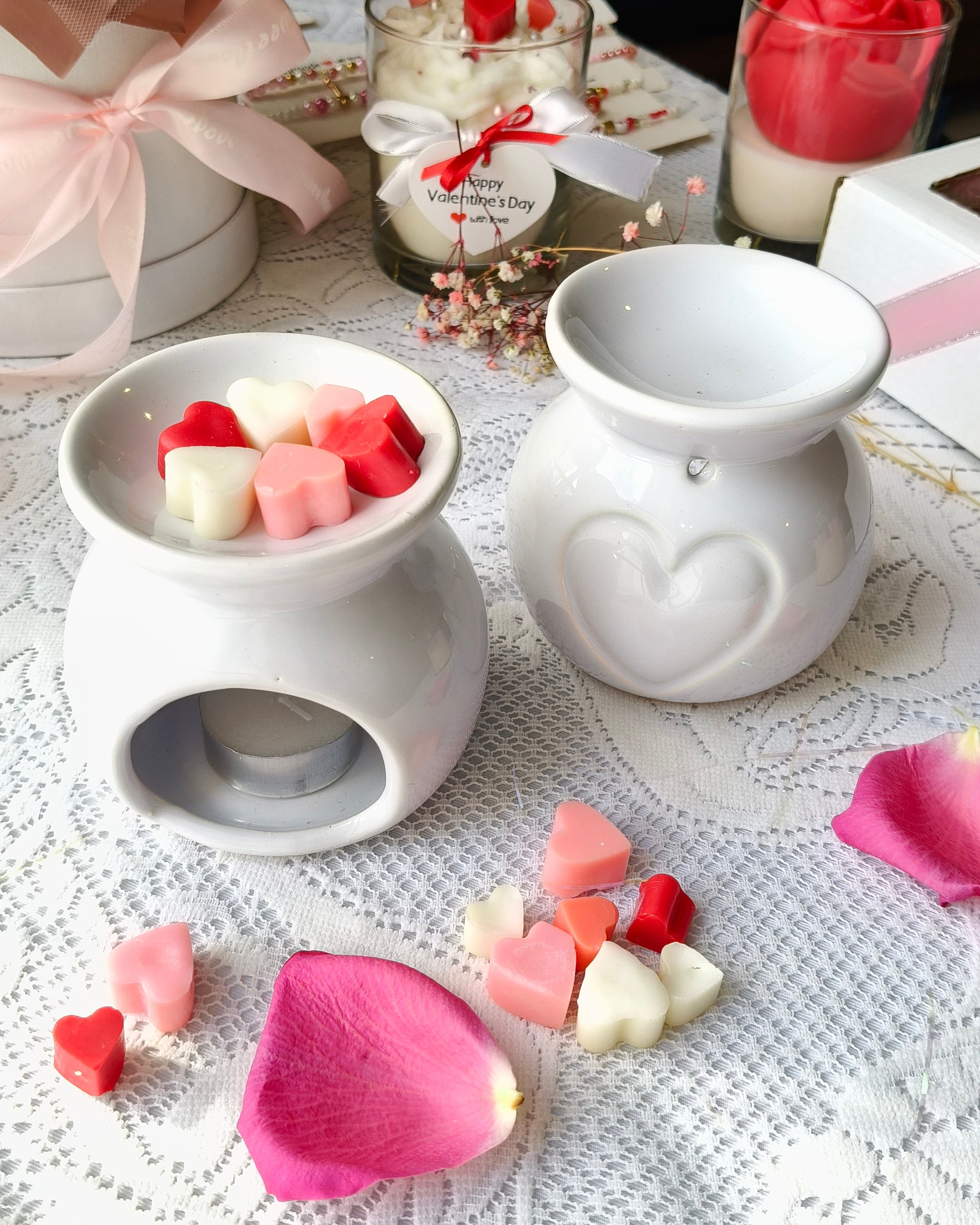 Difusor corazón + Wax melts