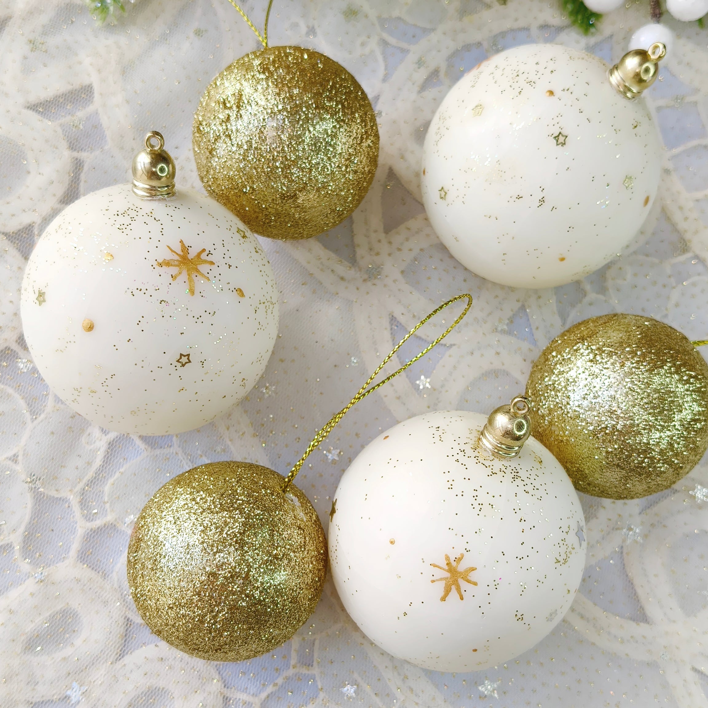Paquete Esferas navideñas