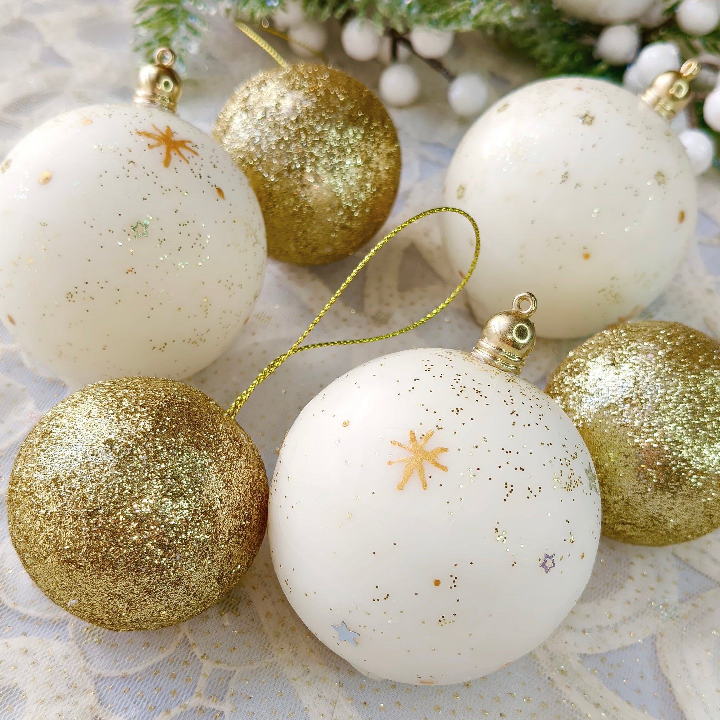 Paquete Esferas navideñas