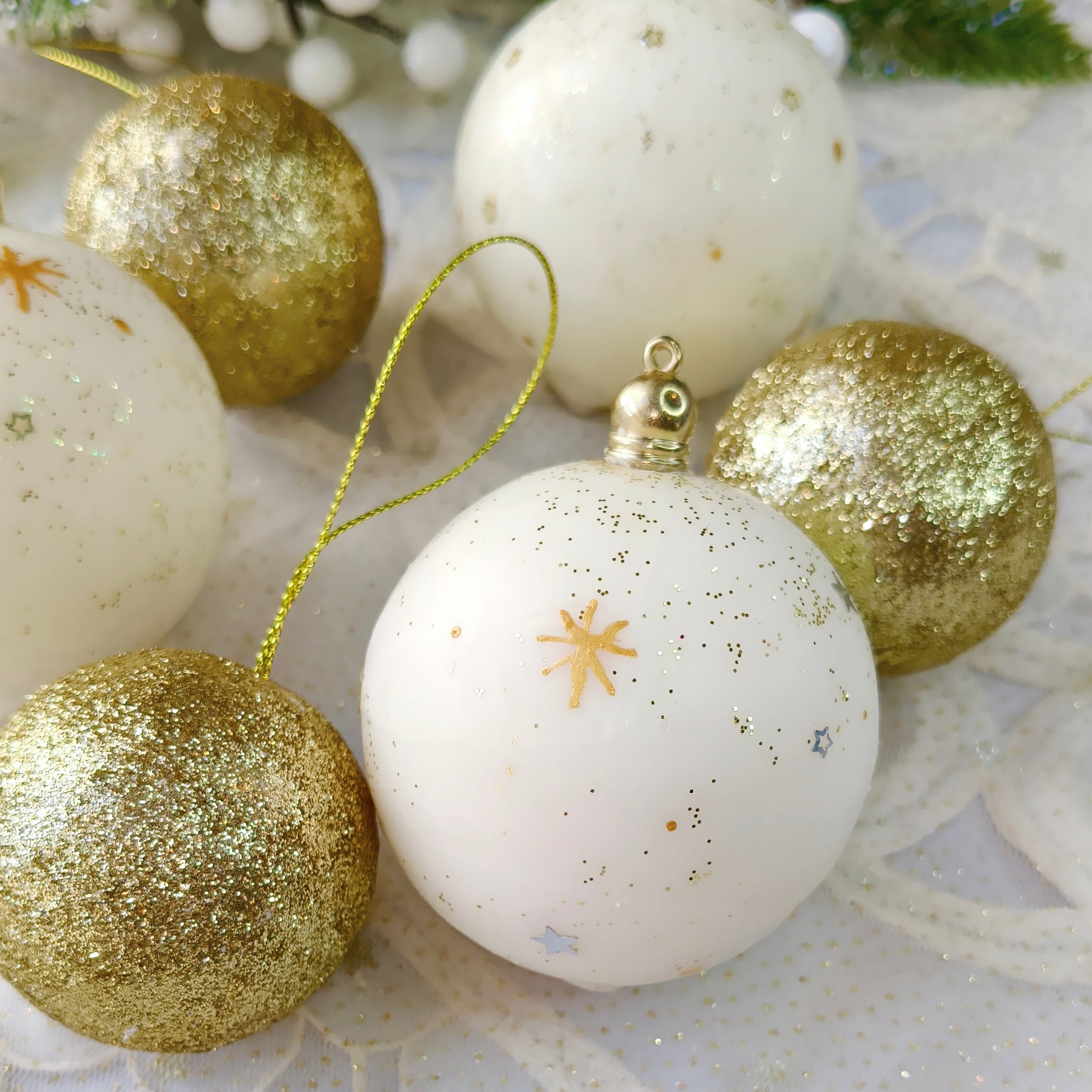 Paquete Esferas navideñas